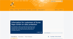 Desktop Screenshot of eurexrepo.com